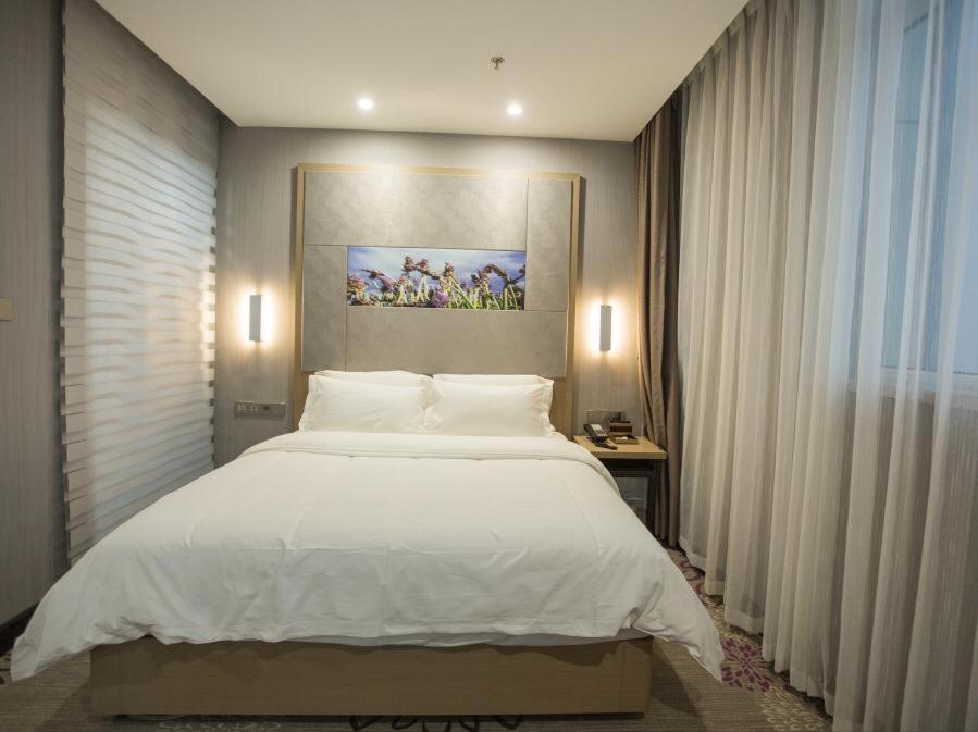 Lavande Hotels Heze Changjiang Road Wanda Plaza Exterior foto