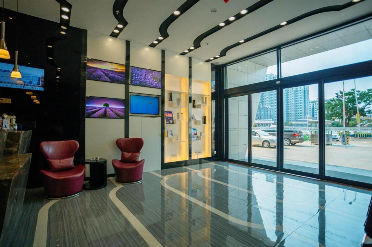Lavande Hotels Heze Changjiang Road Wanda Plaza Exterior foto